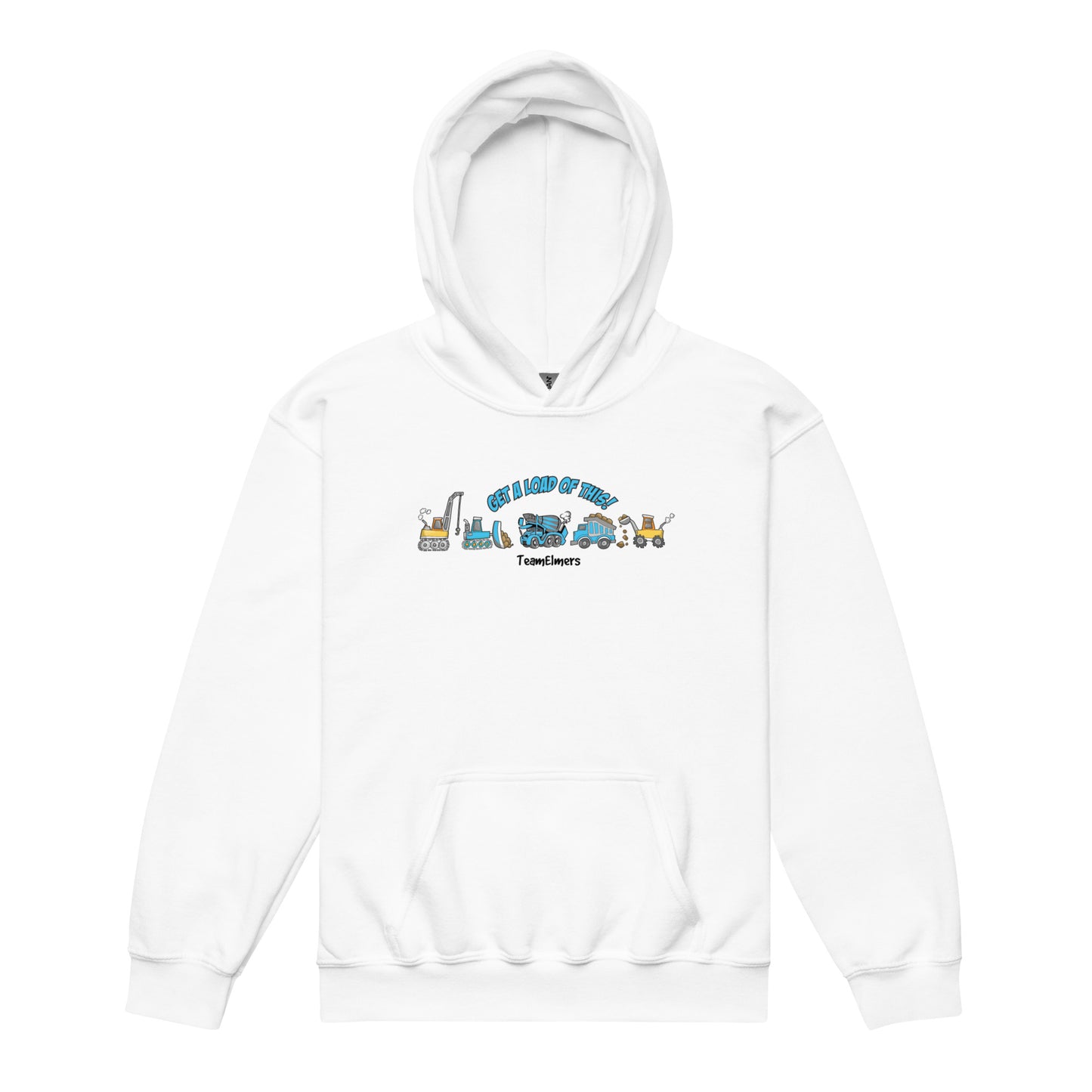 Get A Load of This Cartoon Equipment Youth Unisex Heavy Blend Hoodie